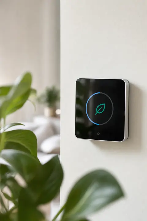 Thermostat programmable pilotant le chauffage électrique d'un logement